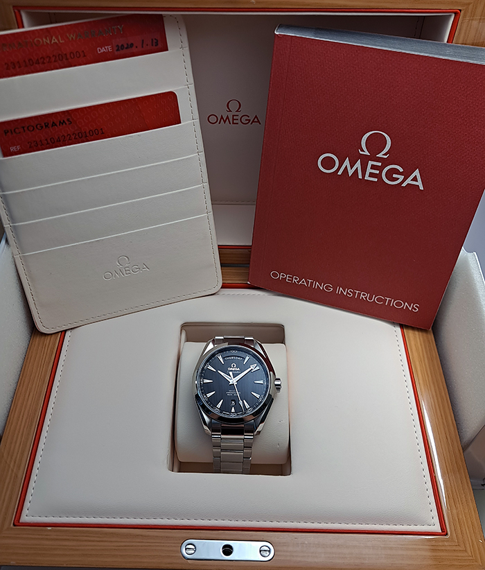 Omega Seamaster Aqua Terra 150M Co-Axial Day-Date Wristwatch Ref. 231.10.42.22.01.001